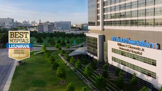 No. 1 hospital in DFW for a decade – nationally ranked in 11 specialties