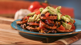 Heart Healthy Sweet Potato Nachos