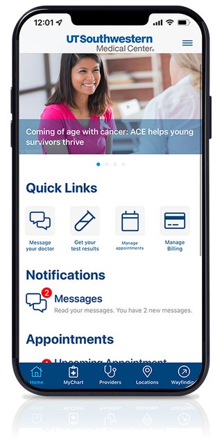 UTSWMyCare | Patient Resources | UT Southwestern Medical Center
