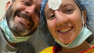 After traumatic dog bite, surgeons rebuild woman's nose