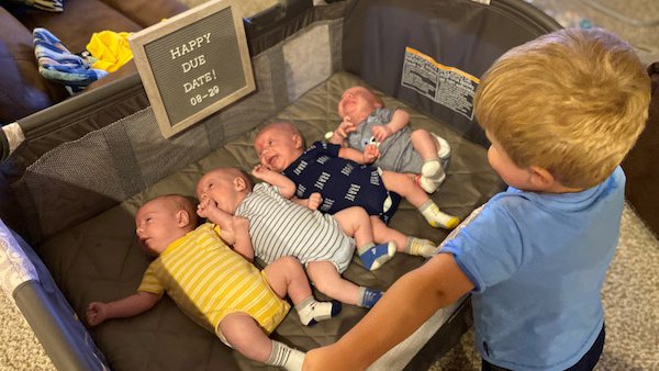 Brain tumor surgery with quadruplets on the way: Katie's extra-complex pregnancy