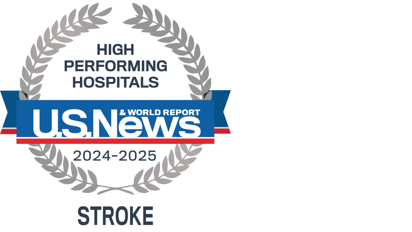 U.S. News & World Report High Performing Hospitals for stroke