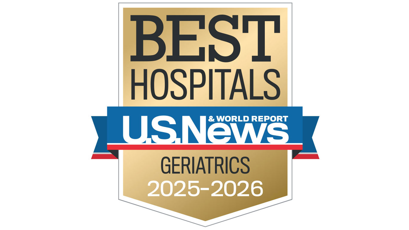 U.S. News & World Report Best Hospitals for geriatrics