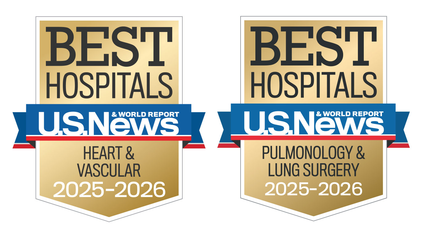 U.S. News & World Report Best Hospitals for heart & vascular