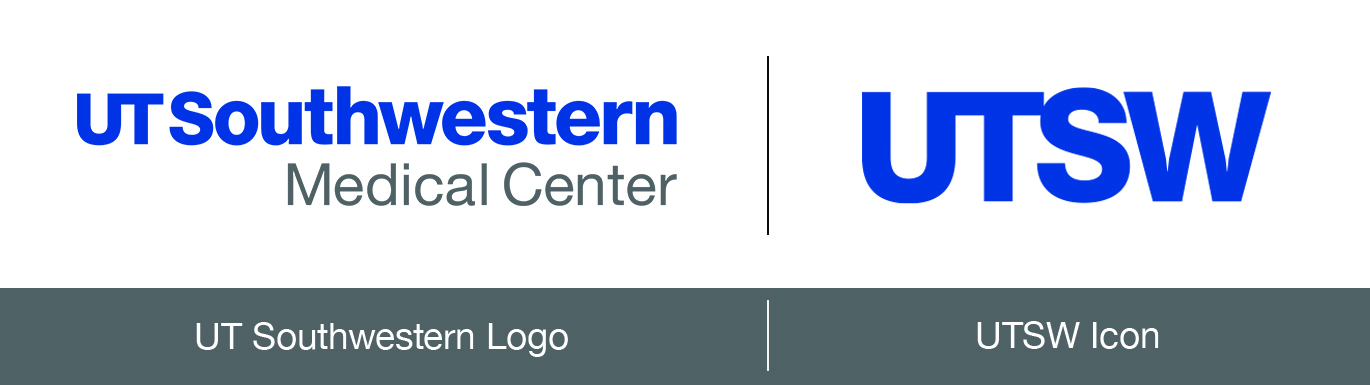 UT Southwestern Medical Center logo and UTSW graphic