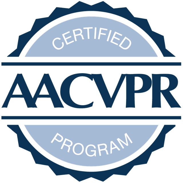 American Association of Cardiovascular and Pulmonary Rehabilitation (AACVPR) logo