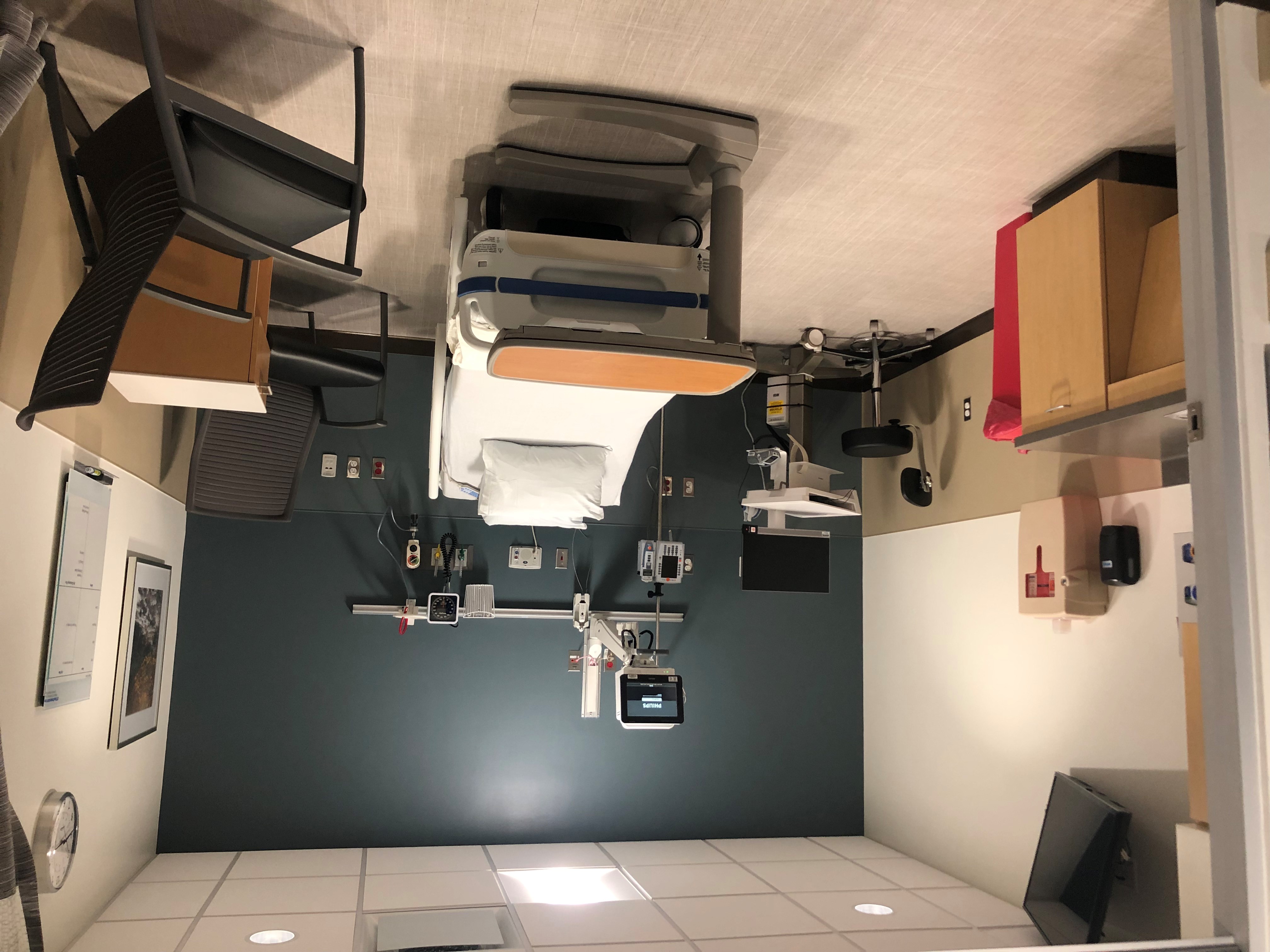 patient room for therapeutic apheresis