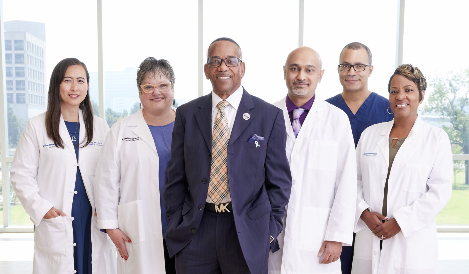 Edward Wright Sr. and his team of caregivers