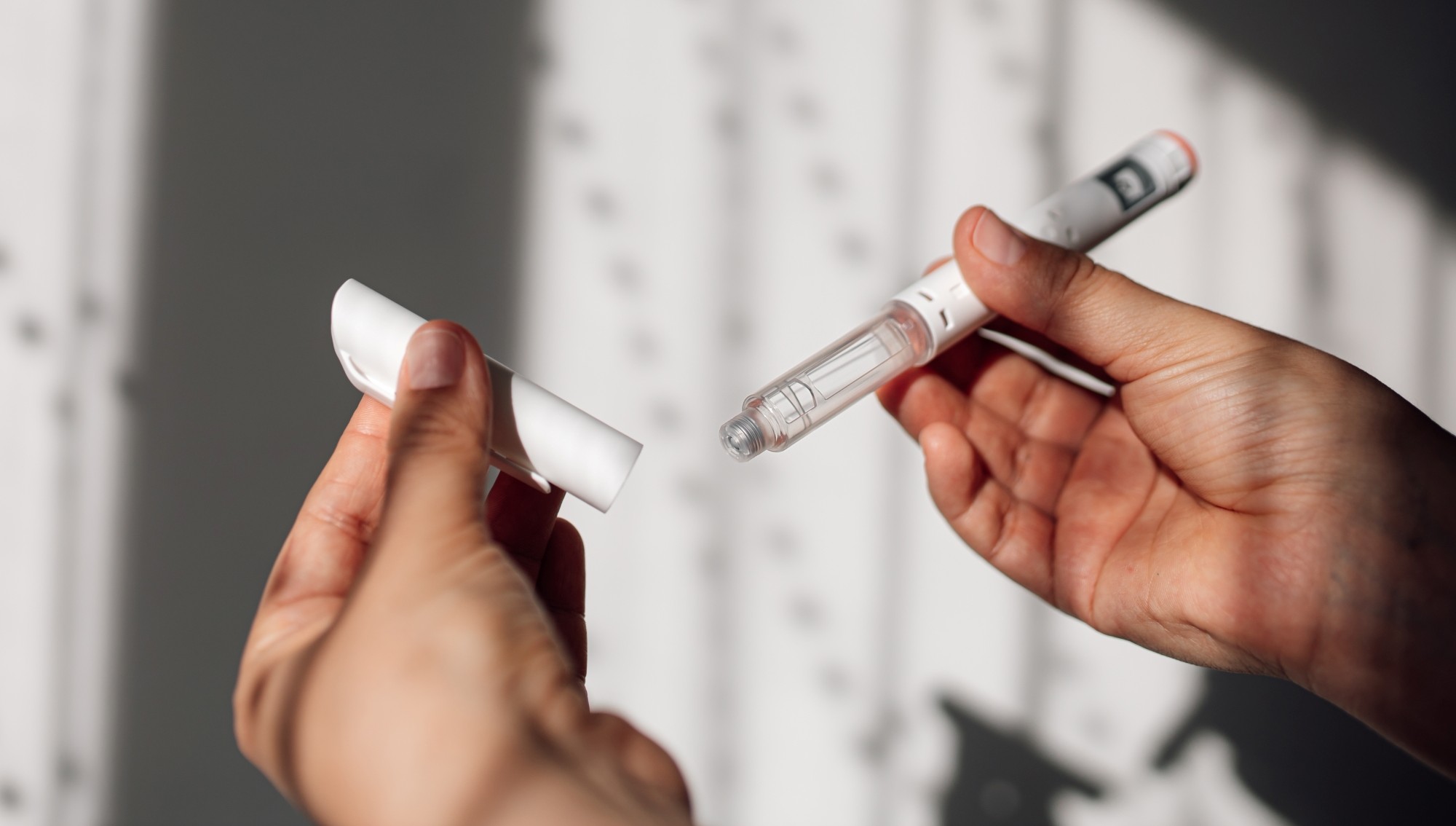 closeup of a GLP-1 medication that will be injected