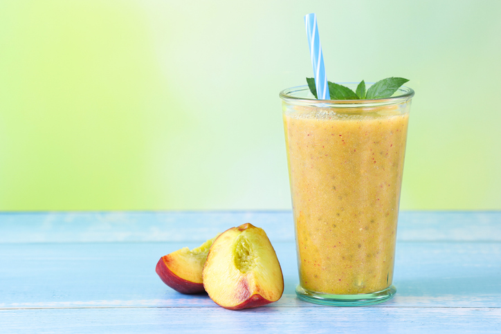 Peach smoothie