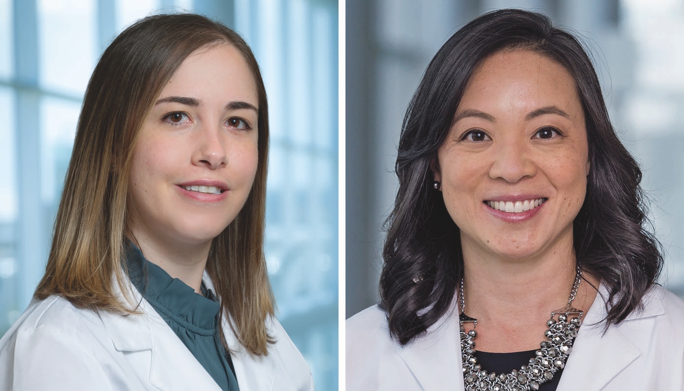 Drs. Sarah Godfrey and Melanie Sulistio