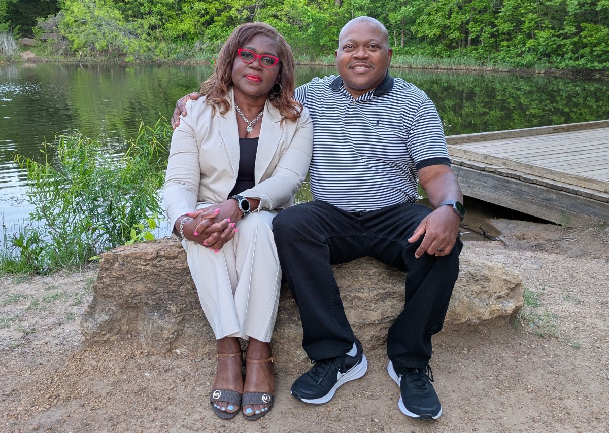Kidney donor Sheila Campbell and recipient RayMond Hamilton have been lifelong friends.