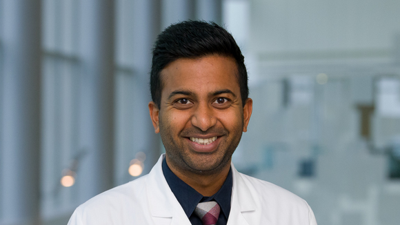 Kiran Kumar, M.D., M.B.A., Chief of Lymphoma Radiation Oncology Service