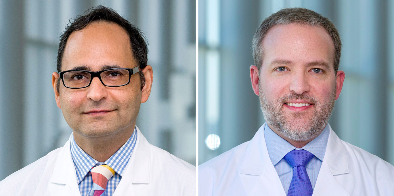 Dr. Nicholas Haddock and Dr. Sumeet Teotia