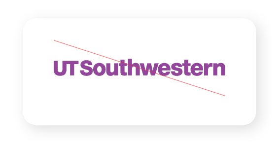 Logo using an arbitrary color.