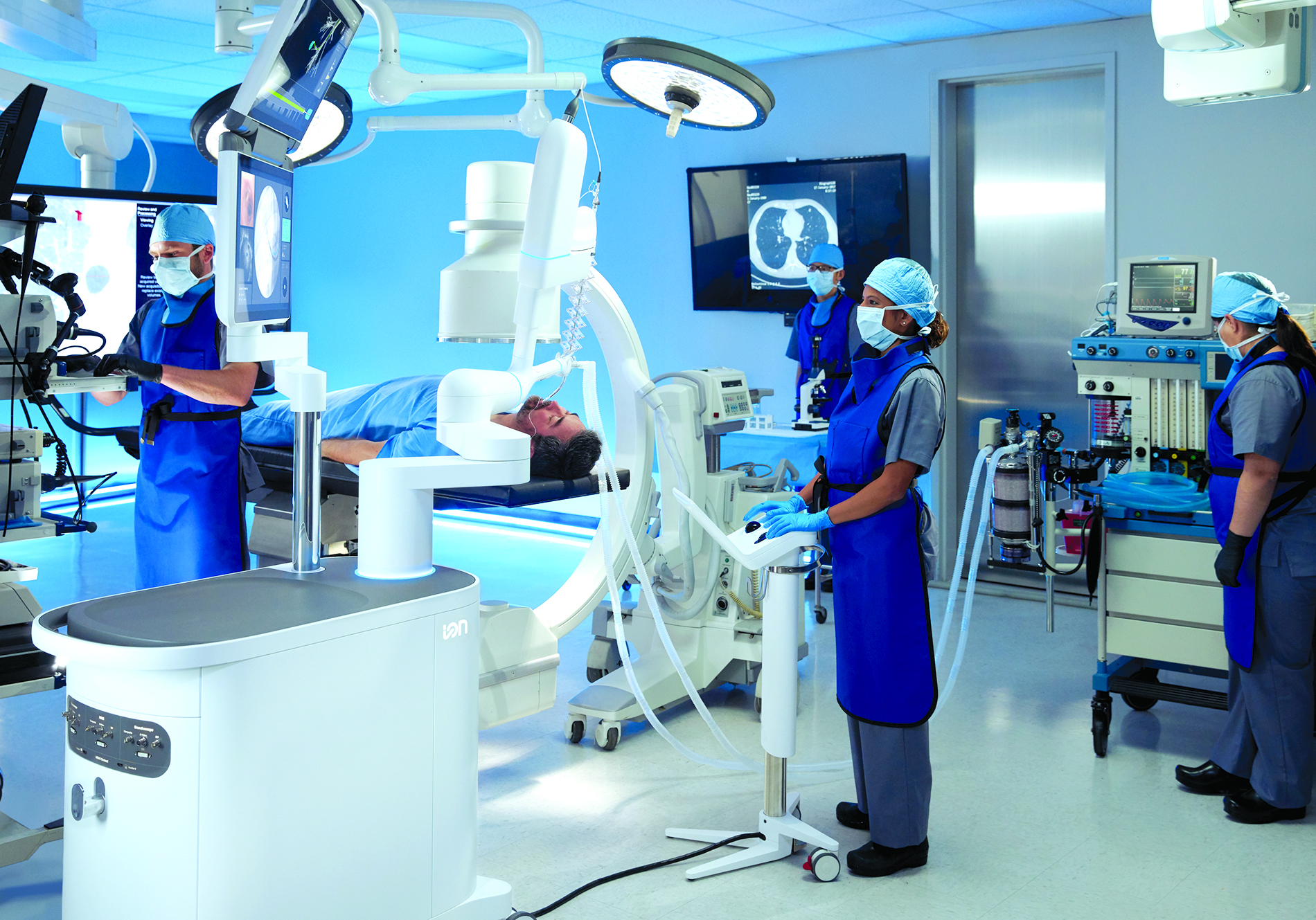 Lung cancer intuitive ion staff