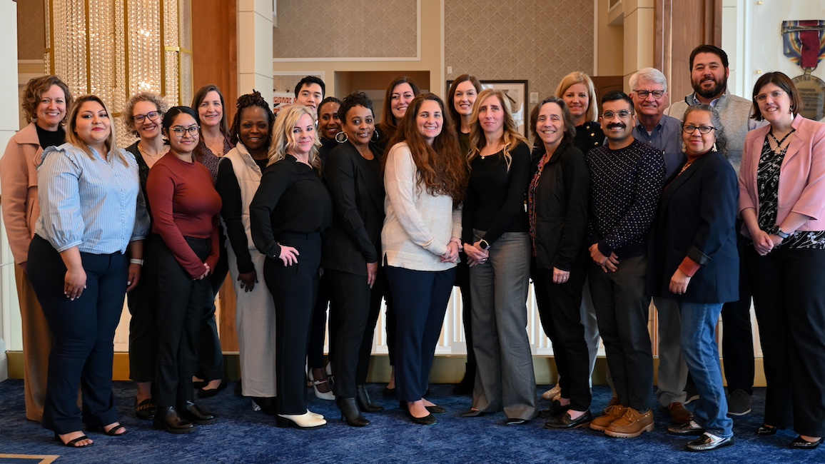Group photo of the PCORI team