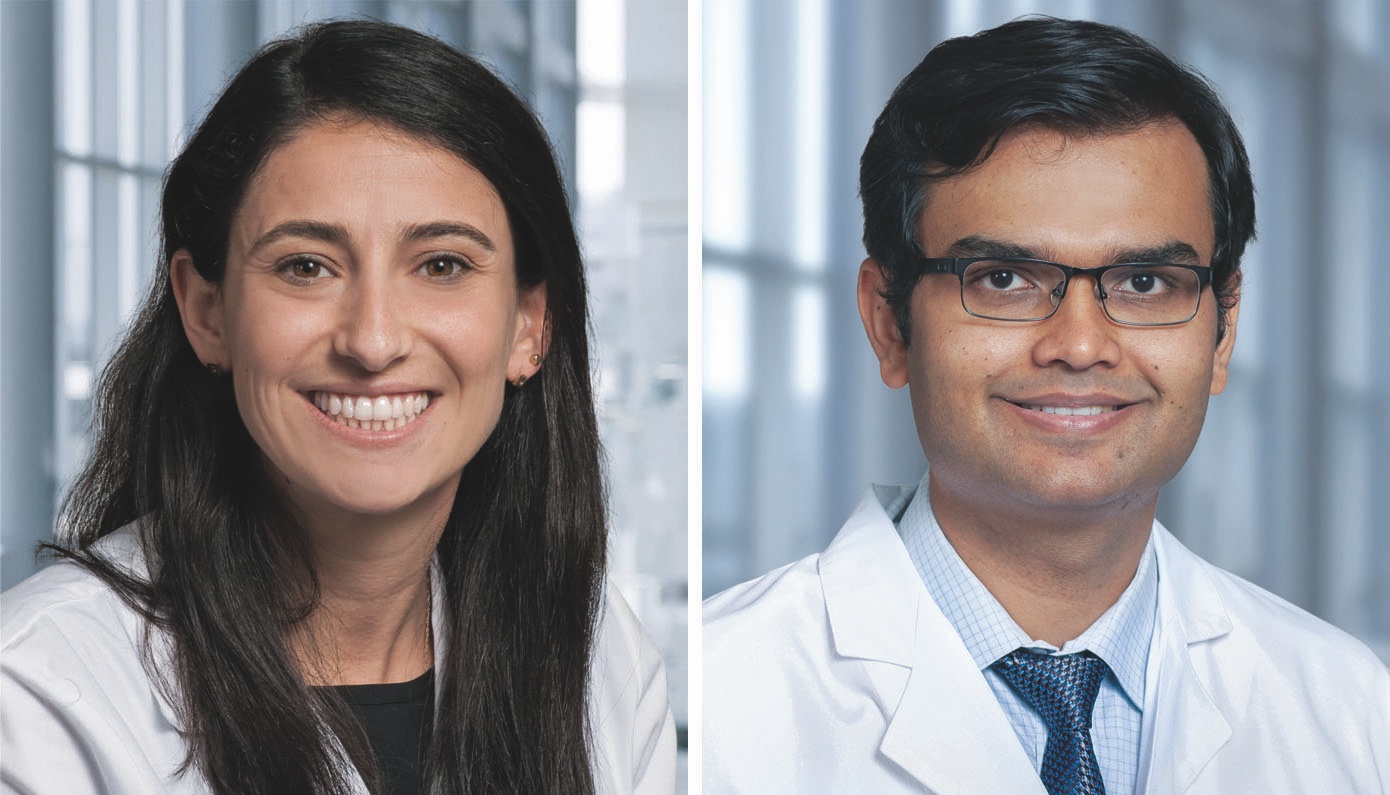 Drs. Anna Rosenblatt and Ambarish Pandey