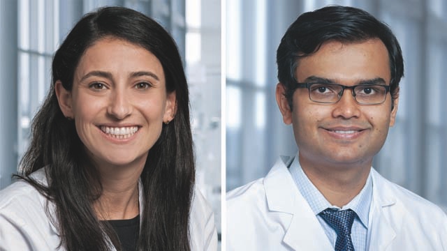 Drs. Anna Rosenblatt and Ambarish Pandey