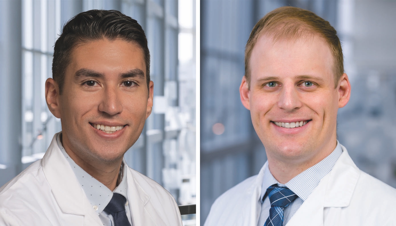 Drs. Reynaldo Sanchez and Nicholas Hendren