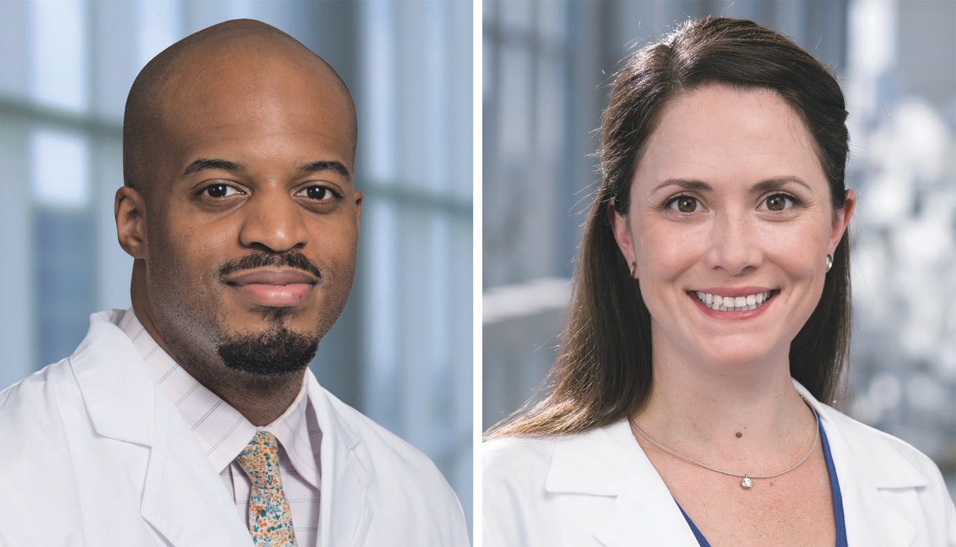 Drs. Spencer Carter and Ann Marie Navar