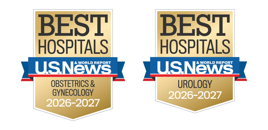 U.S. News & World Report Best Hospitals in Obstetrics & Gynecology and Urology