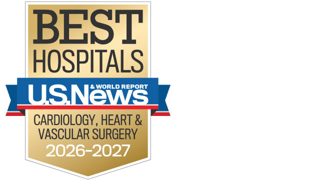 U.S. News & World Report Best Hospitals in Cardiology, Heart, & Vascular Surgery