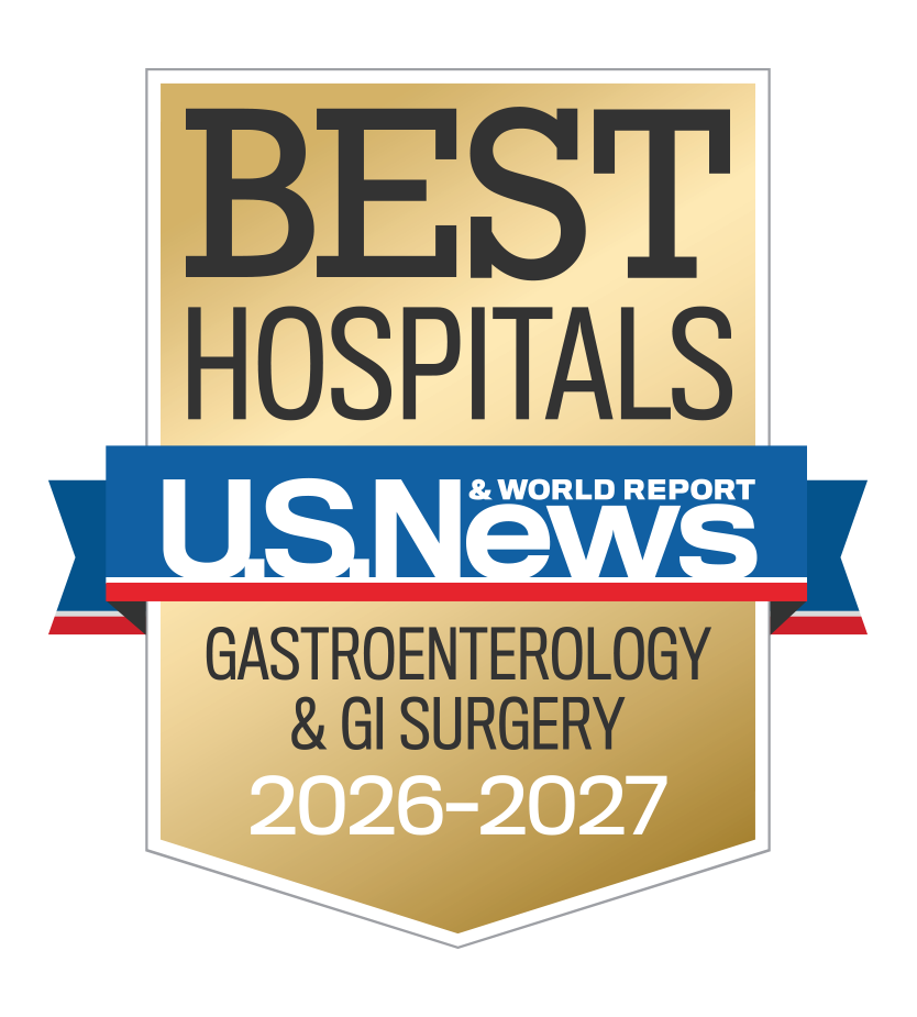 U.S. News & World Report Best Hospitals in Gastroenterology & GI Surgery