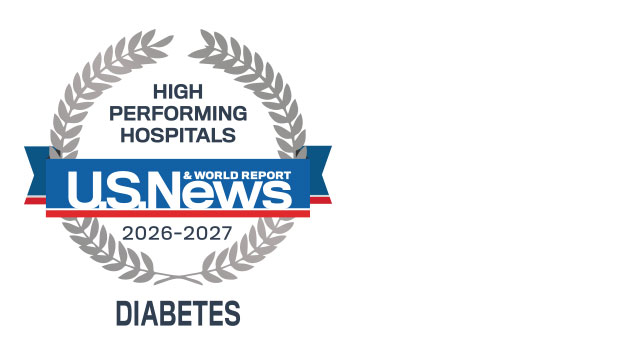U.S. News & World Report High Performing Hospitals in Diabetes