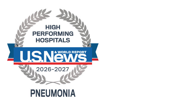 U.S. News & World Report High Performing Hospitals in Pneumonia