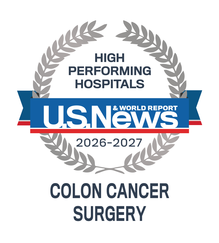 U.S. News & World Report High Performing Hospitals in Colon Cancer Surgery