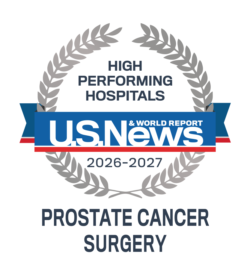 U.S. News & World Report High Performing Hospitals in Prostate Cancer Surgery