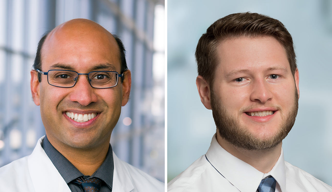 Drs. Anand Rohatgi and Austin Deets