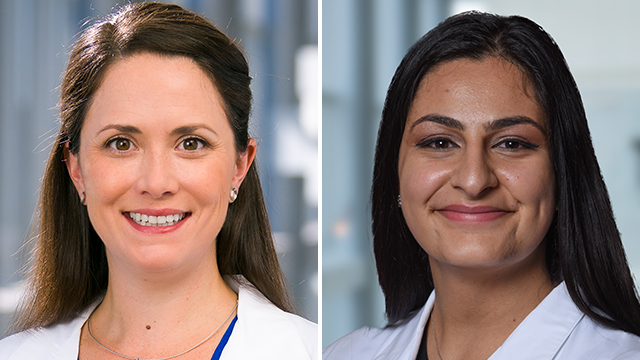Dr. Ann Marie Navar (left) and Joanna Assadourian (right)