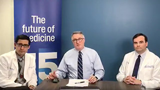 Three experts answer questions on testicular cancer during an Ask the Experts session