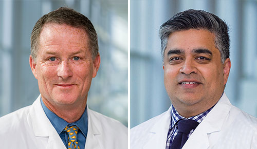 Drs. James de Lemos and Sandeep Das