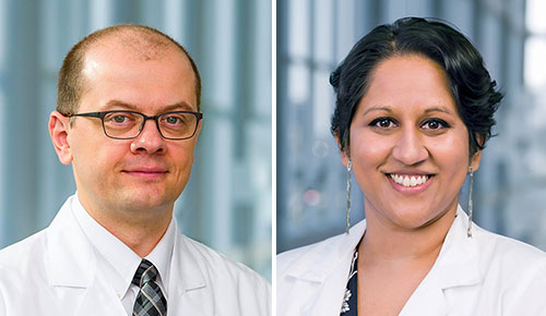 Drs. Vlad Zaha and Anjali Rao