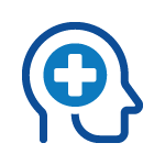 icon representing psychology for cancer patients