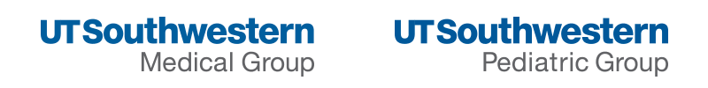 UT Southwestern Medical and Pediatric Group logos