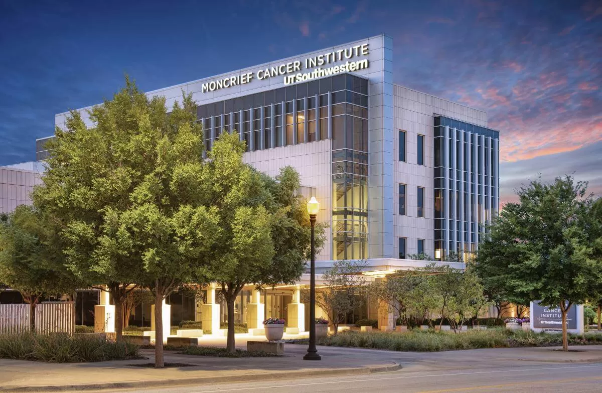 Moncrief Cancer Institute building from outside
