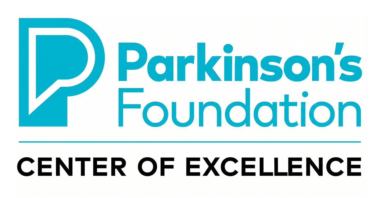 Parkinson’s Foundation Center of Excellence badge