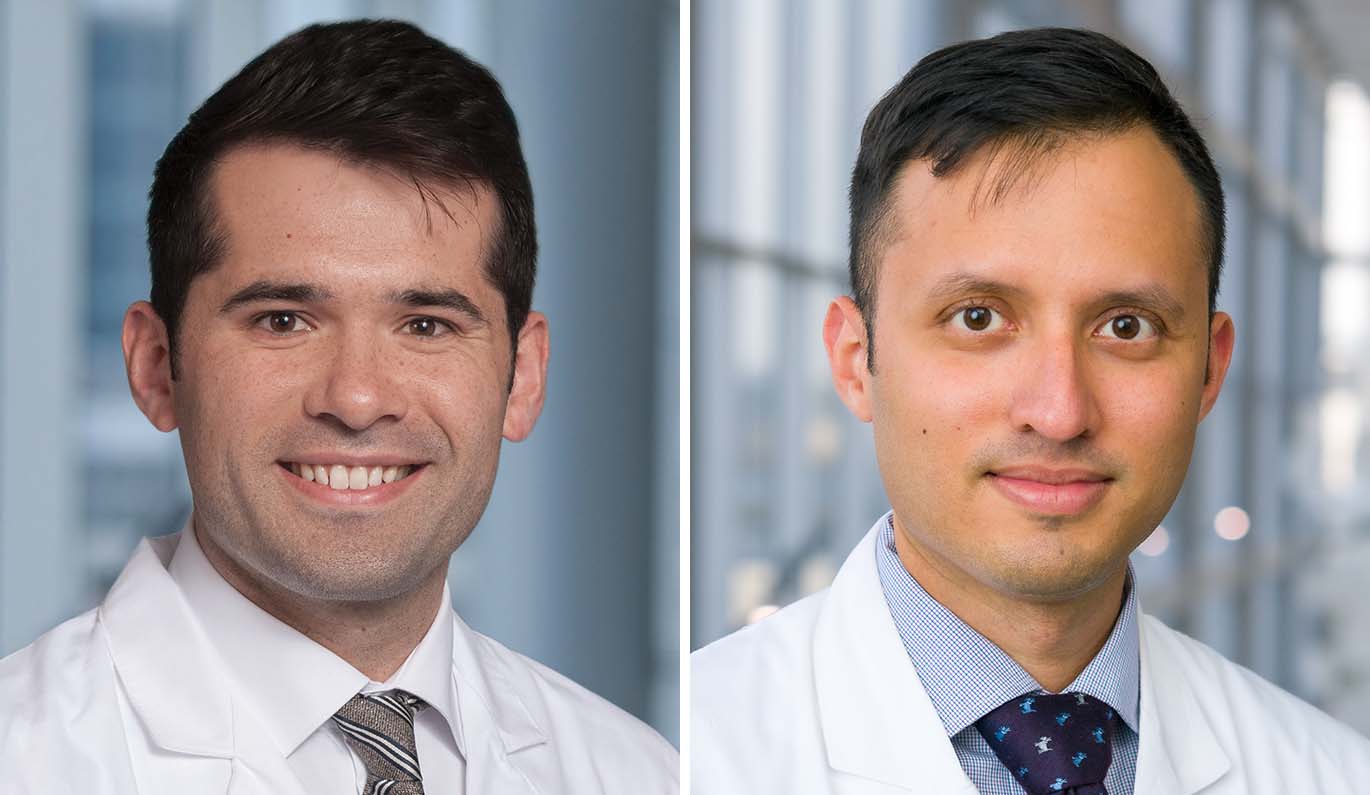 Drs. Patrick Dale and Purav Mody