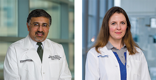 Drs. Pradeep Mammen and Tara Tassin