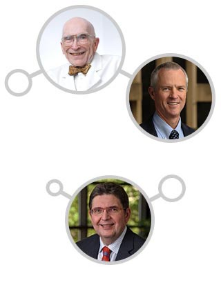 Drs. Jean Wilson, David Russell, and Claus Roehrborn