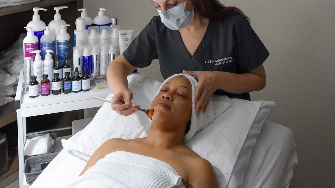 Woman Skincare Treatment
