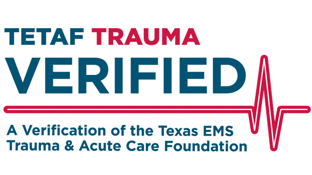 TETAF Trauma verification logo