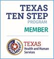 Texas Ten Step Program member logo
