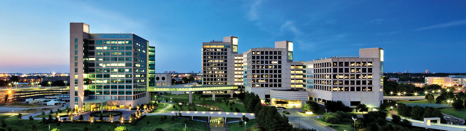 UTSW at dusk