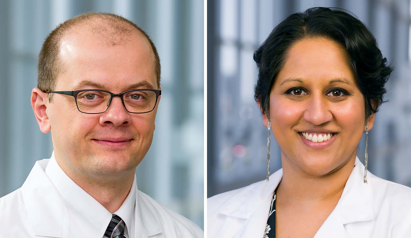 Drs. Vlad G. Zaha and Anjali Rao